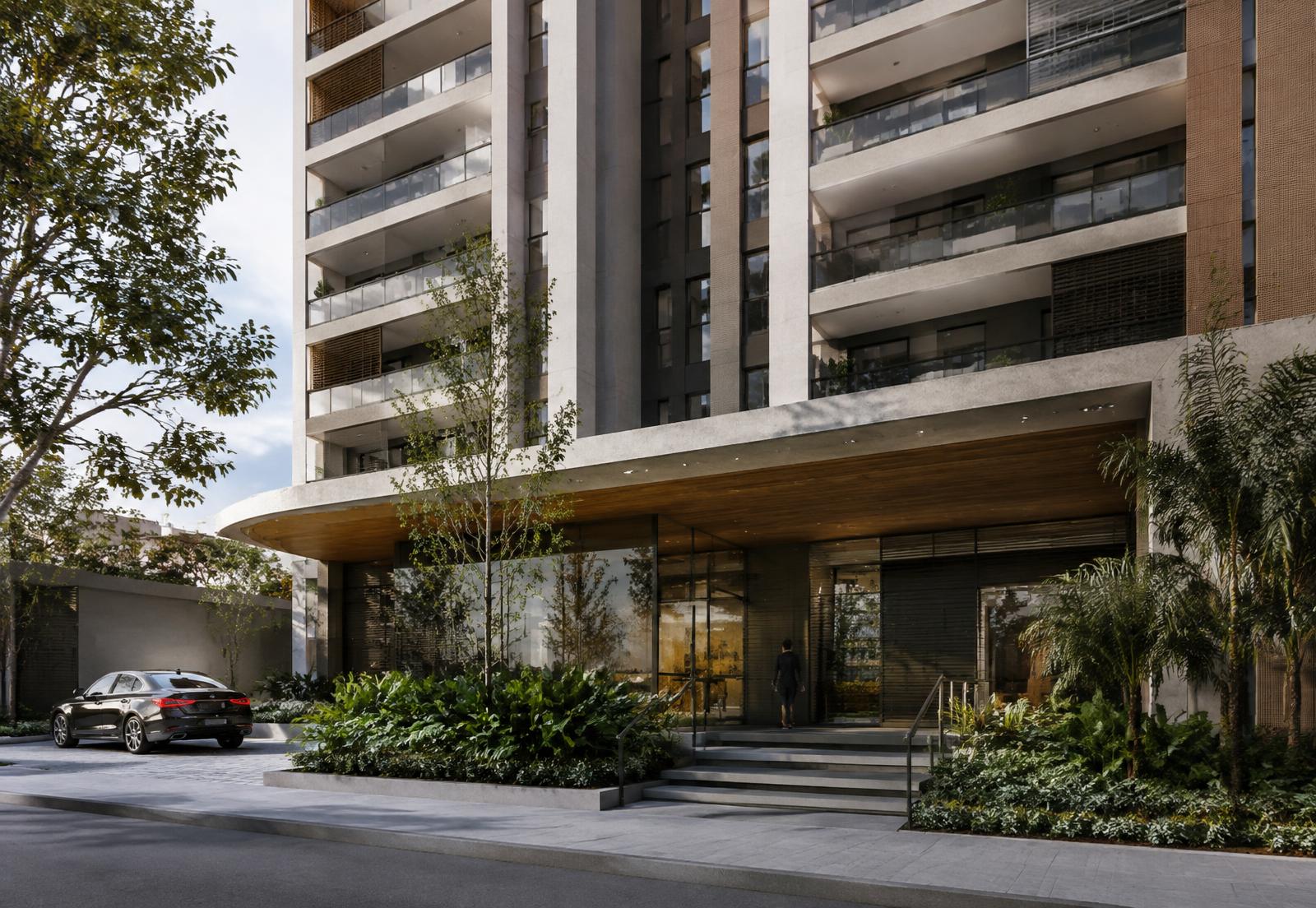 Condomínio residencial contemporâneo